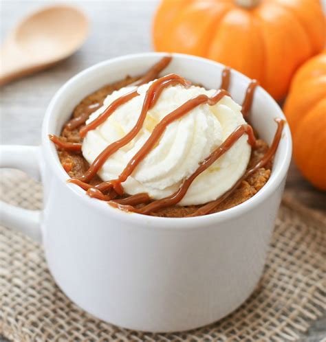 pumpkin pie filling mug cake