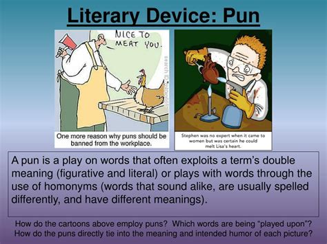 pun examples in literature