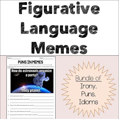 pun figurative language examples with answers