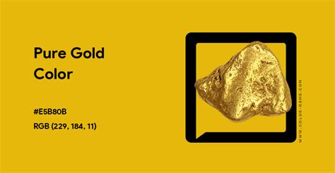 pure gold color hex code