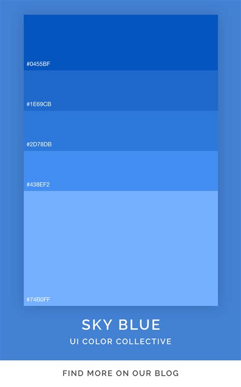 pure sky blue color code