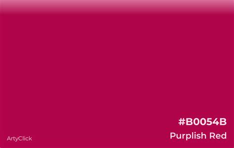 purplish red color code
