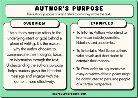 purpose description example