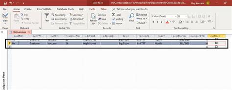 purpose of primary key in ms access