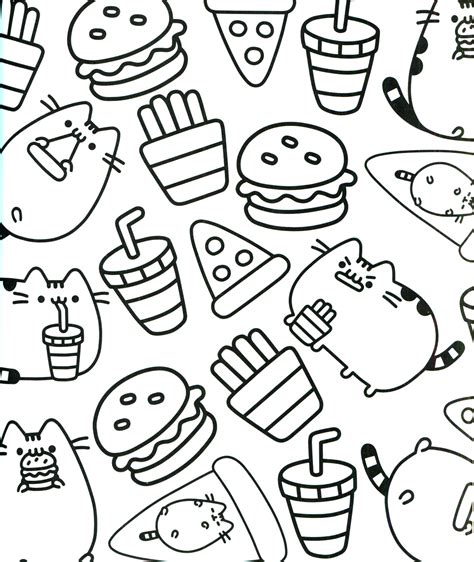 Pusheen Coloring Pages Coloring Wallpapers Download Free Images Wallpaper [coloring876.blogspot.com]