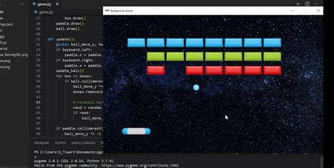 pygame games code