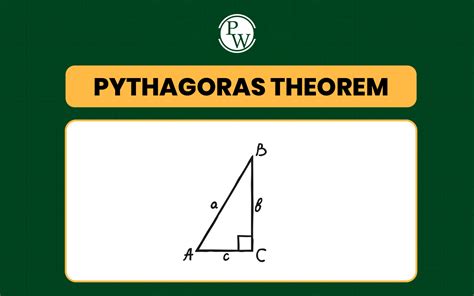 pythagoras theorem formula class 7 example
