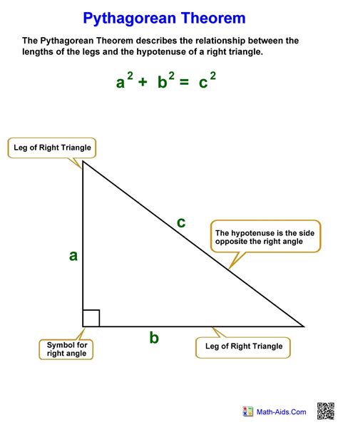 pythagoras theorem formula class 9 pdf