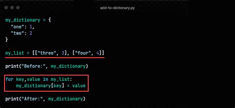 python add item to list inside dictionary