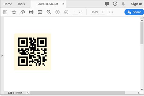python add qr code to pdf