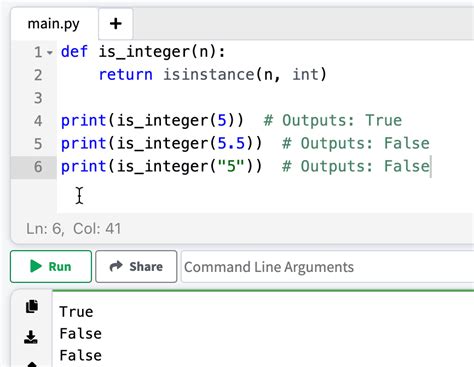 python check variable type is int