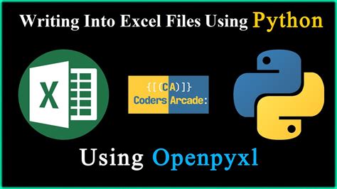 python code to write data in excel file using openpyxl