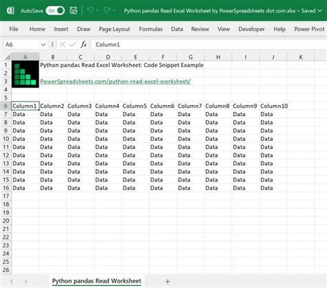 python code to write data in excel file using pandas