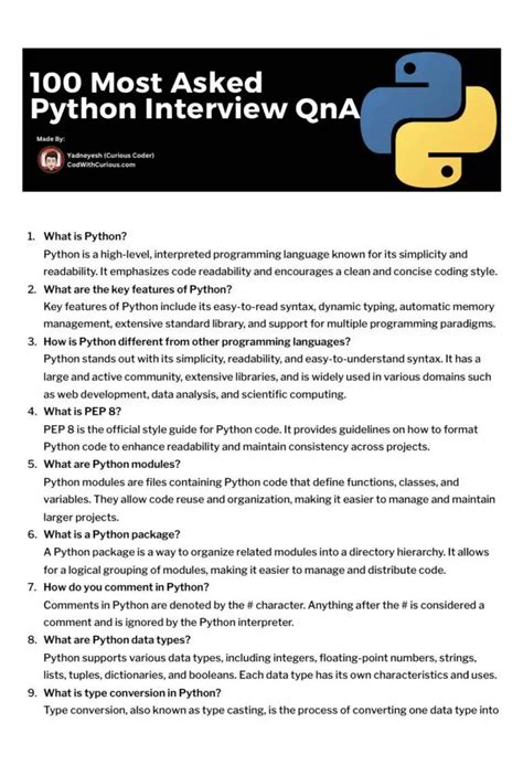 python coding questions for interview for freshers