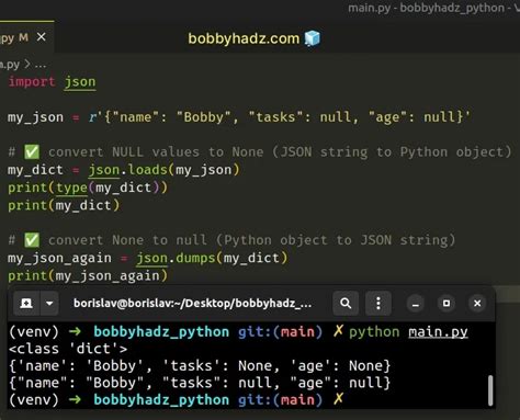 python convert none to null sql