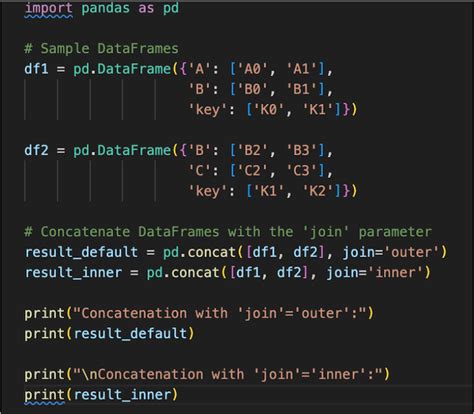 python dataframe concat example