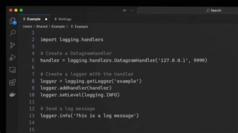 python logger file handler example