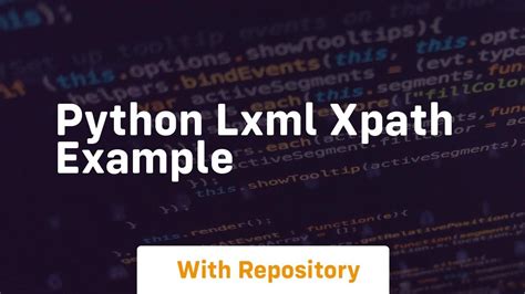python lxml xpath examples