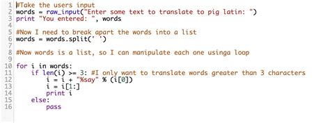 python online program examples