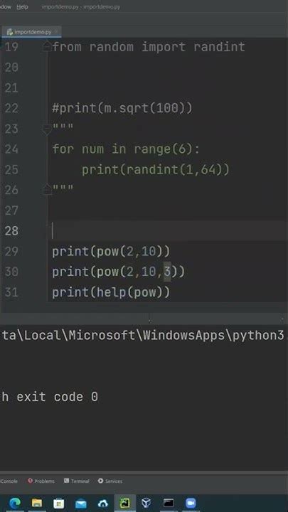 python pow vs math.pow