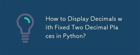 python print fixed number of decimals