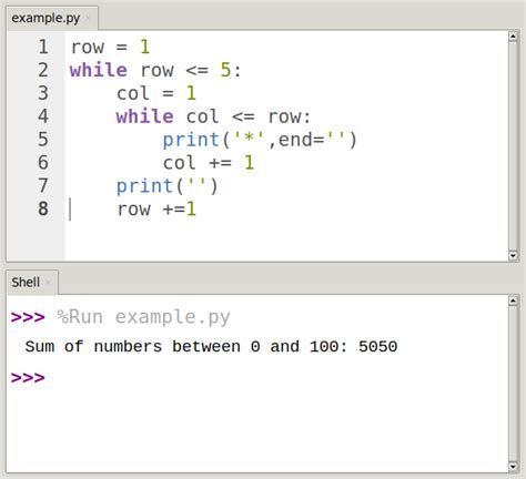 python program while loop example