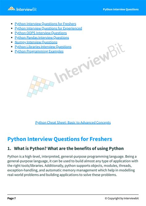 python programming interview questions for freshers