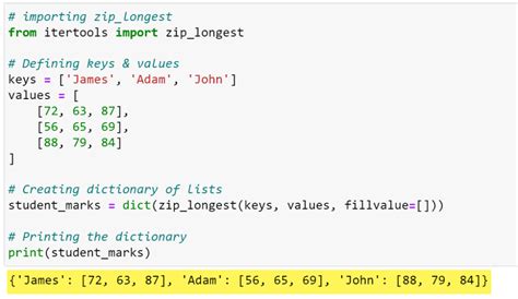 python programs on lists and dictionaries