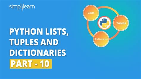 python programs on lists tuples and dictionaries