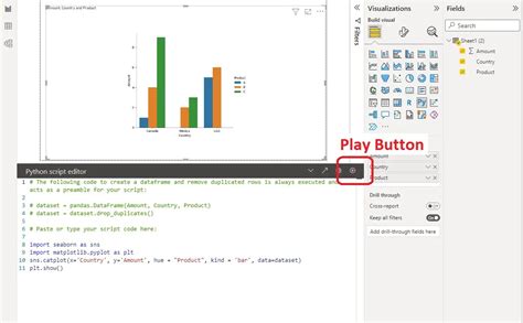 python script in power bi online