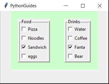 python tkinter frame name