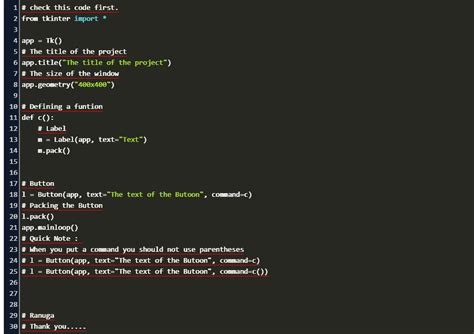 python tkinter gui code