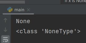 python type nonetype check