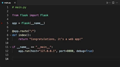 python web application example