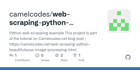 python web scraping example code github