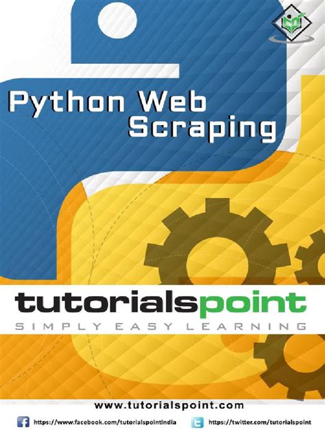 python web scraping tutorial pdf