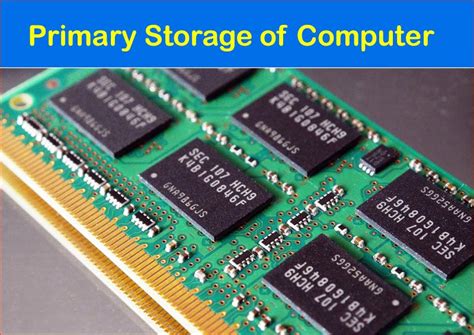 q what is the primary purpose of computer storage