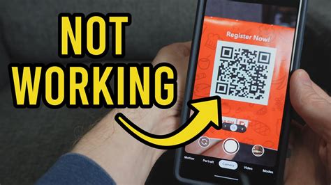 qr code doesn't work on iphone