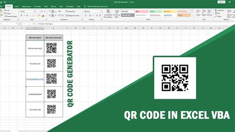qr code generator from excel list