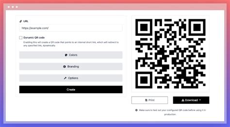 qr code generator from url