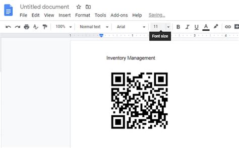 qr code generator google docs