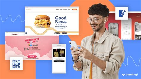 qr code landing page examples