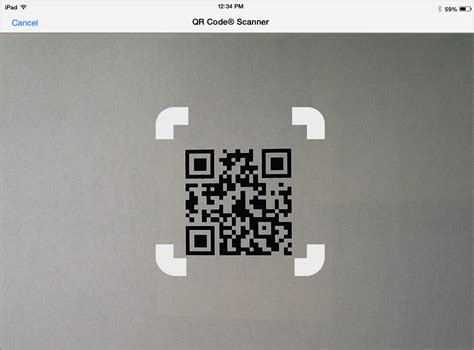 qr code reader camera