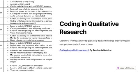 qualitative analysis coding examples