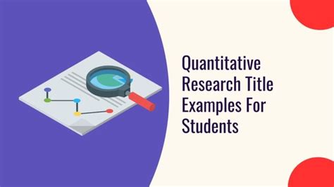 quantitative descriptive research title examples for students