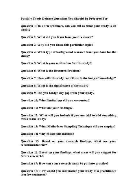 quantitative research defense questions and answers