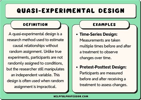quasi experimental example in research