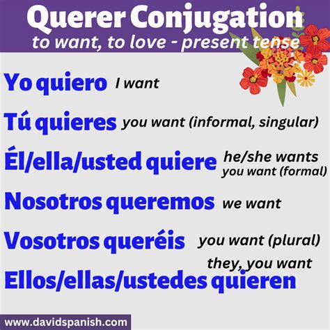 querer in present tense