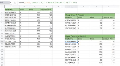 query function in google sheets with multiple criteria