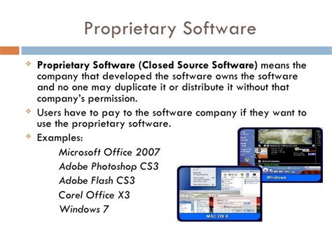 question 3 what is the definition of proprietary software